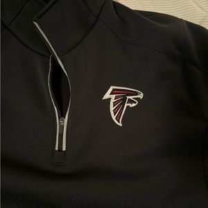 Mens Falcons quarter zip pullover jacket